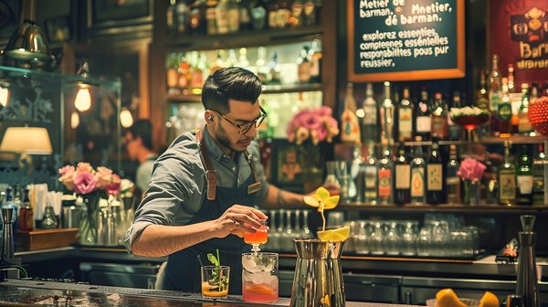Métier de barman : explorez compétences essentielles, responsabilités et conseils pour réussir